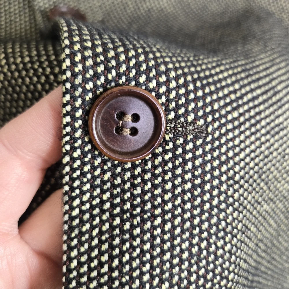 Vtg Hugo Boss Mens Sport‎ Coat 40T Einstein Cashmere Wool Suit Blazer Casual